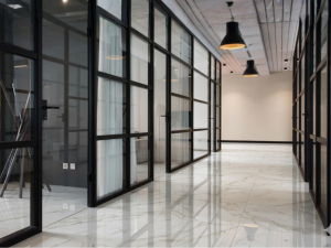 instalación de Cancelería arquitectónica de aluminio y vidrio