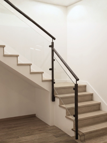 Vidrio templado para interiores escales decoraciones